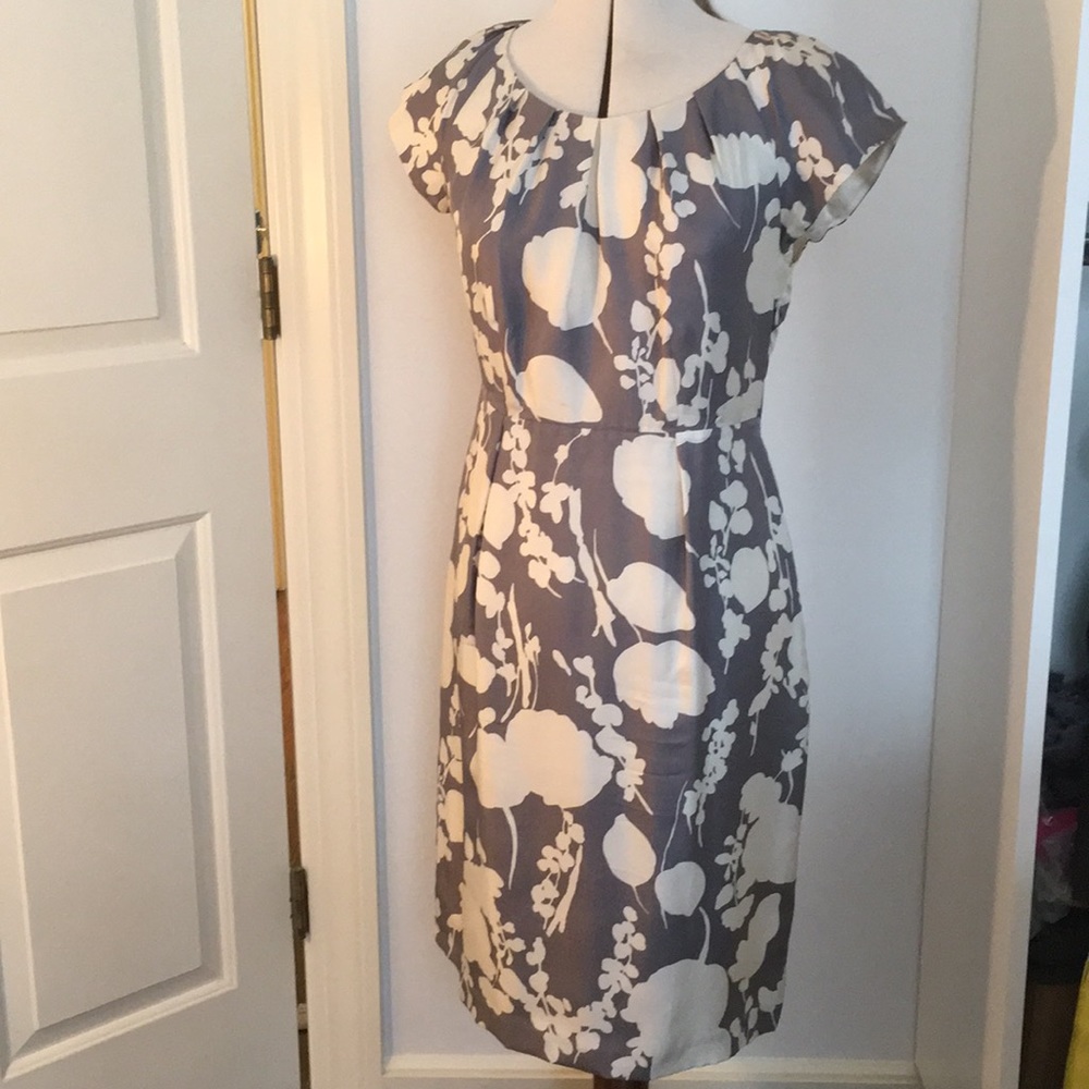 Boden silk flower dress